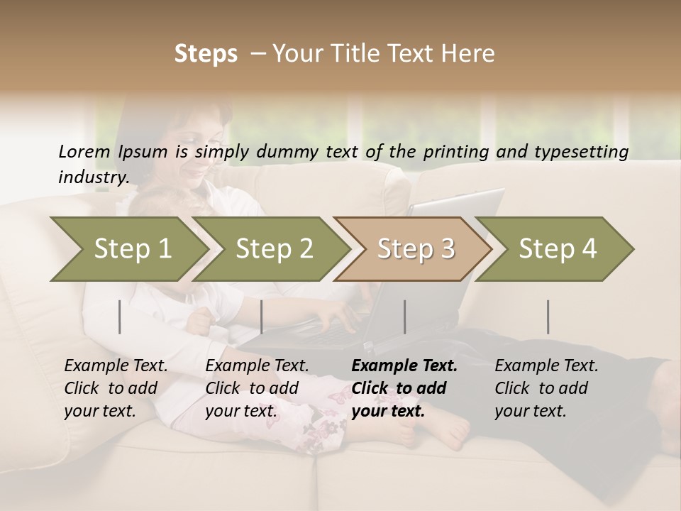 Child Separated Baby PowerPoint Template