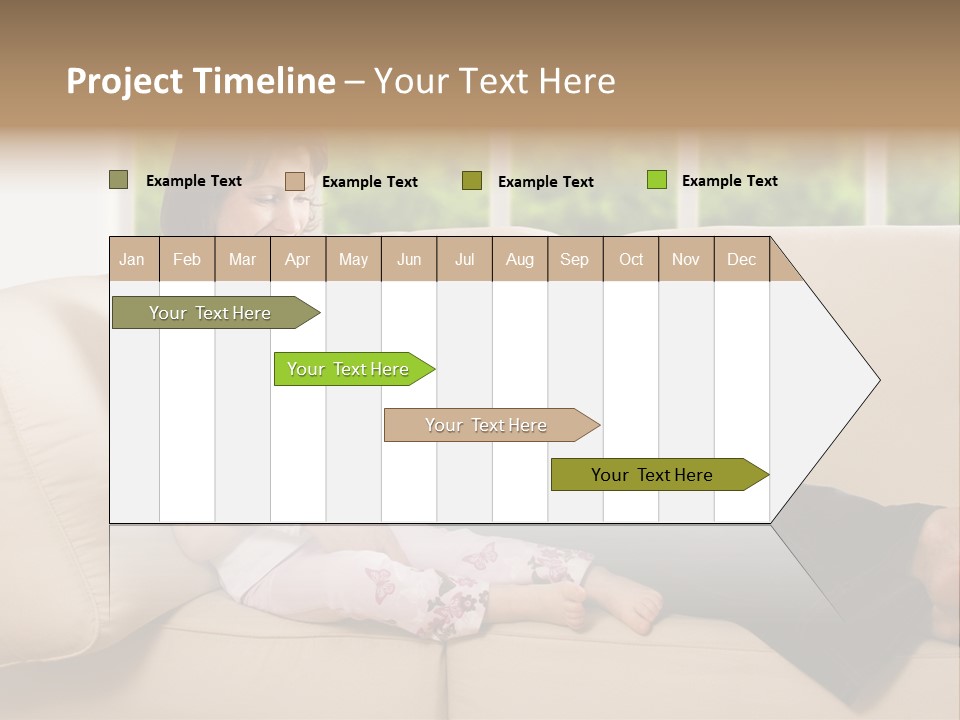 Child Separated Baby PowerPoint Template