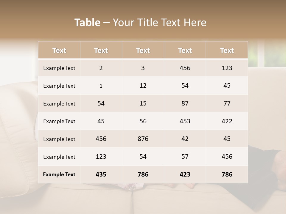 Child Separated Baby PowerPoint Template