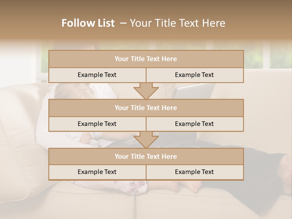 Child Separated Baby PowerPoint Template