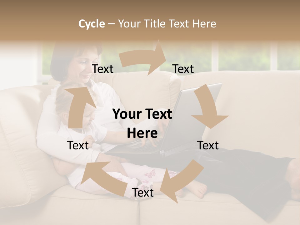Child Separated Baby PowerPoint Template