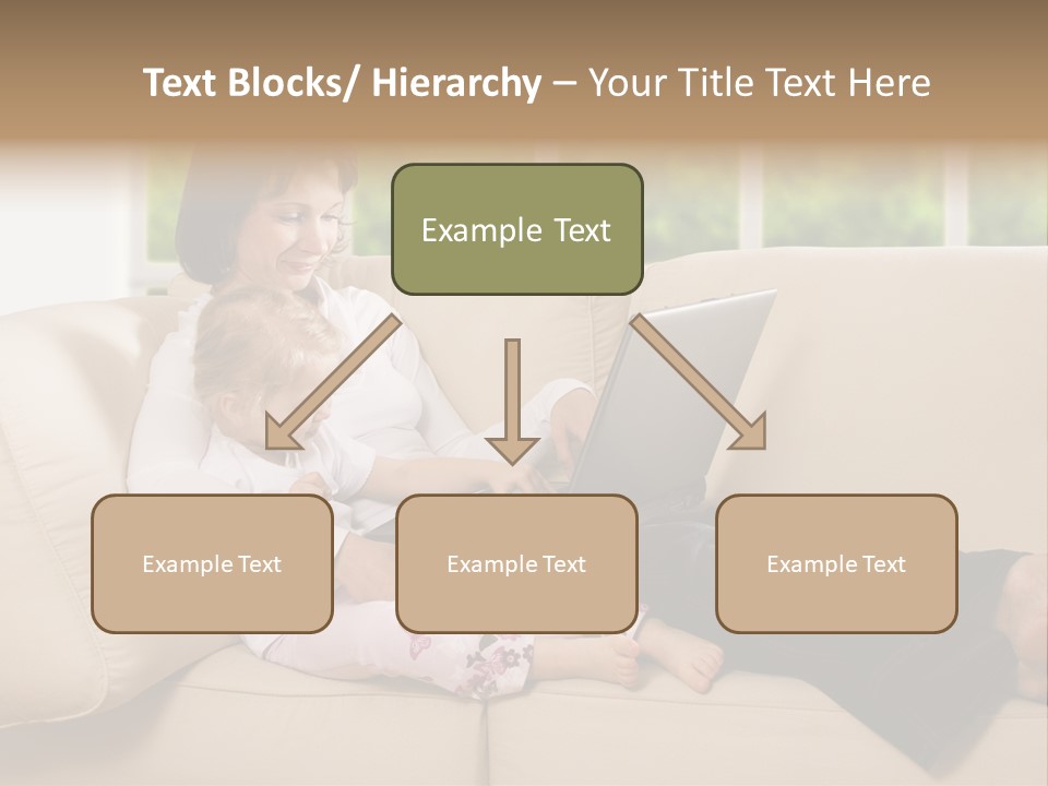 Child Separated Baby PowerPoint Template