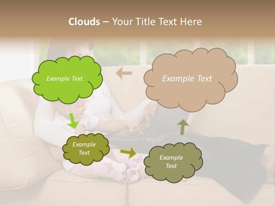 Child Separated Baby PowerPoint Template
