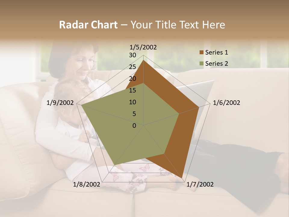Child Separated Baby PowerPoint Template