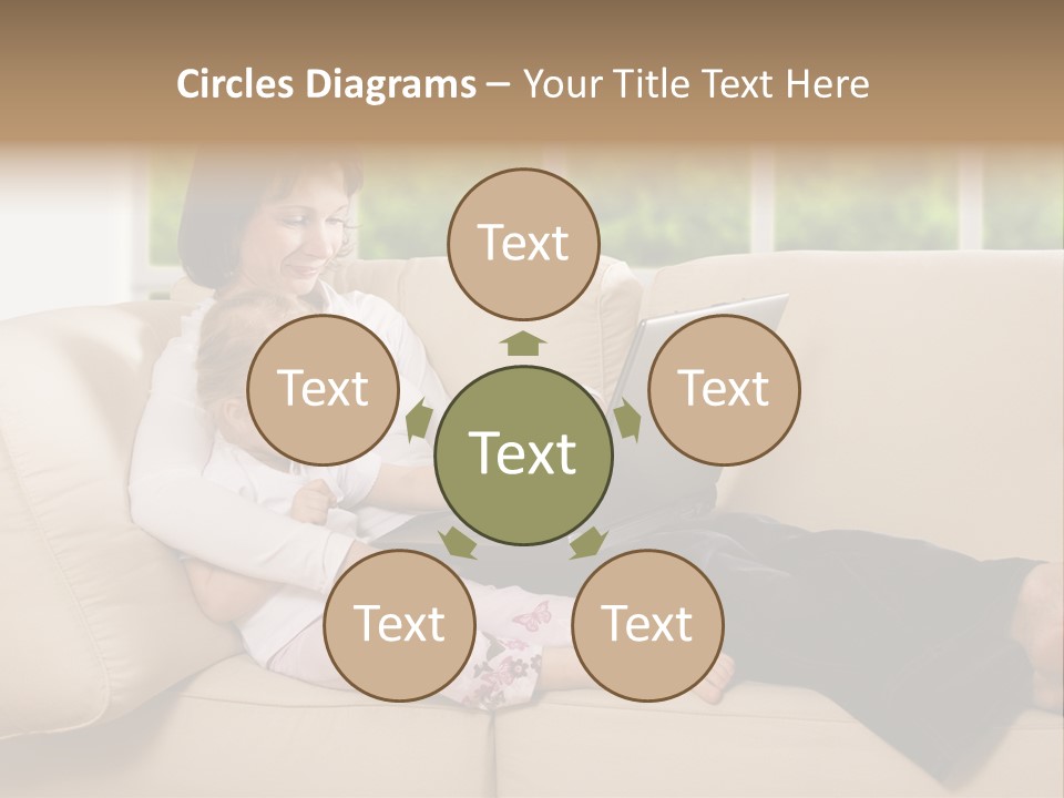 Child Separated Baby PowerPoint Template