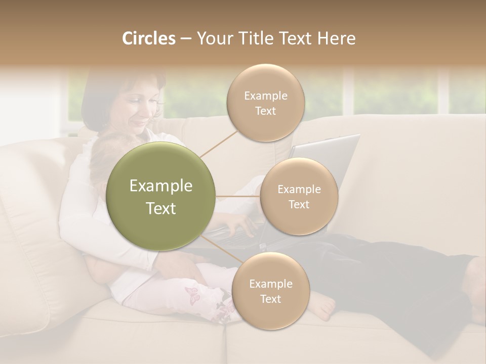 Child Separated Baby PowerPoint Template