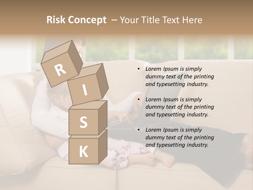 Child Separated Baby PowerPoint Template