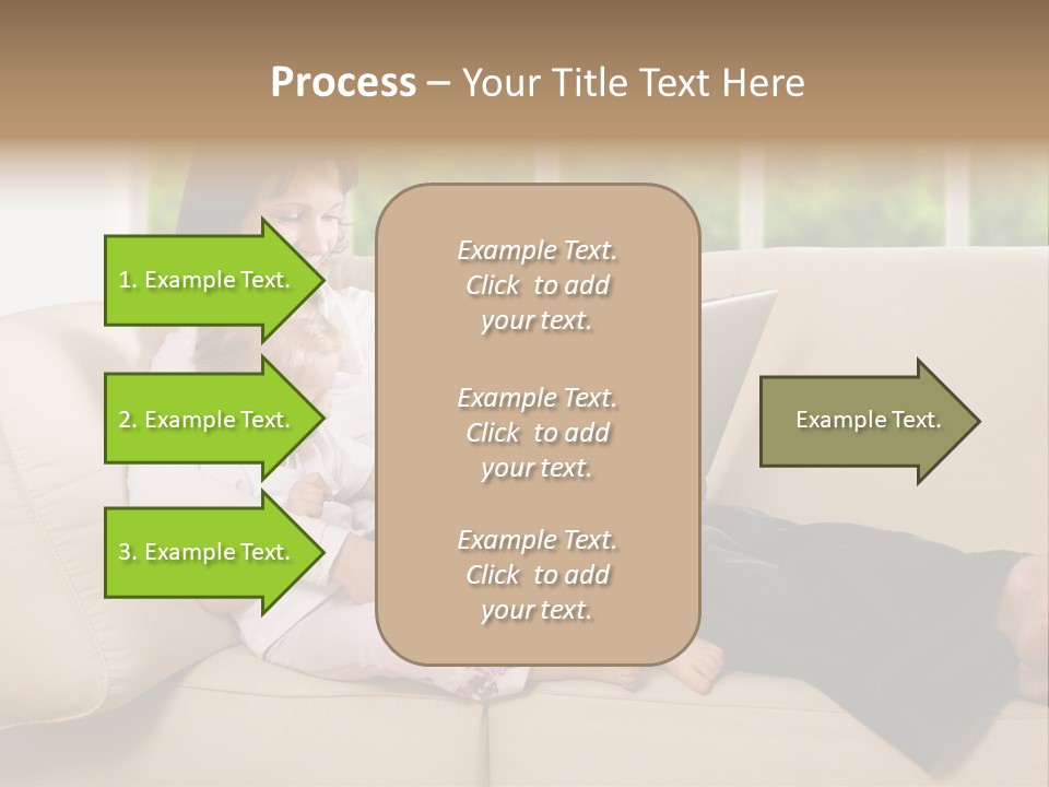 Child Separated Baby PowerPoint Template