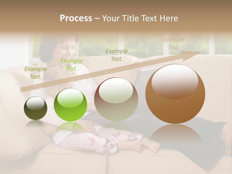 Child Separated Baby PowerPoint Template