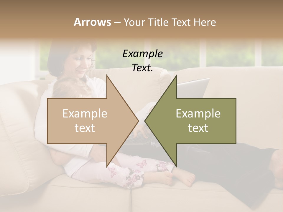 Child Separated Baby PowerPoint Template