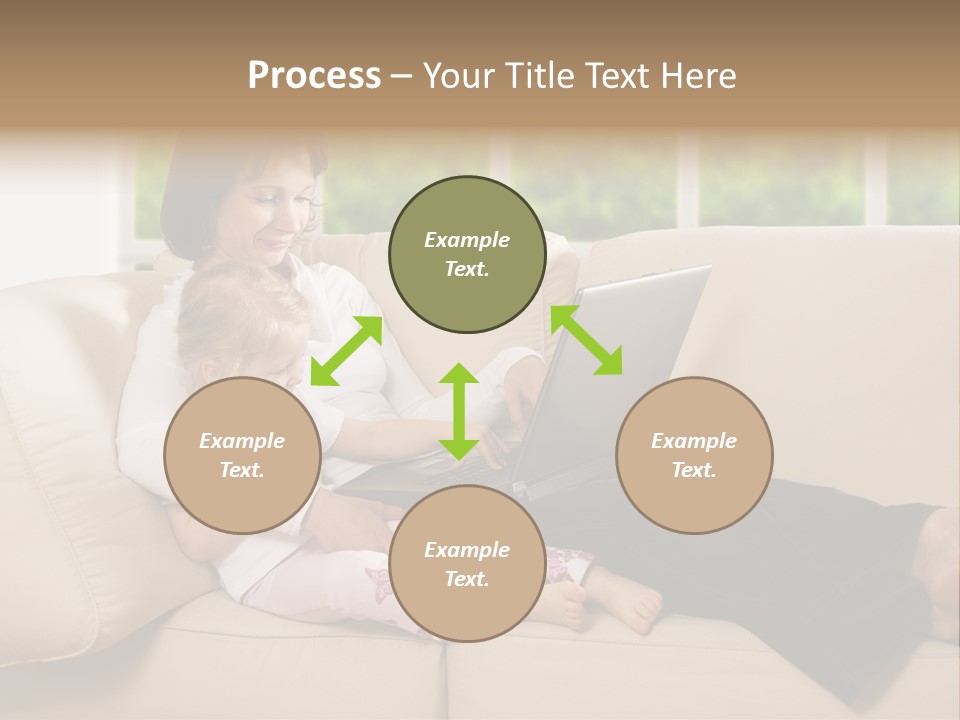 Child Separated Baby PowerPoint Template