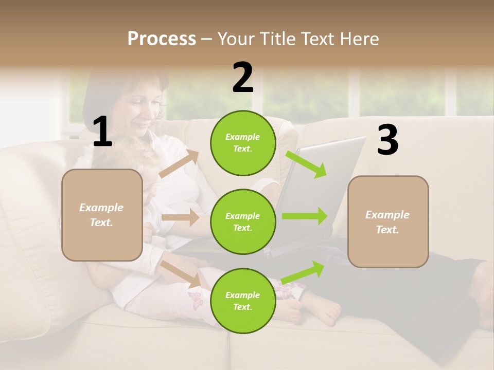 Child Separated Baby PowerPoint Template