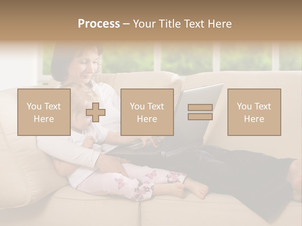 Child Separated Baby PowerPoint Template