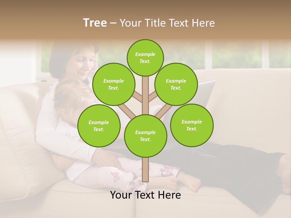 Child Separated Baby PowerPoint Template