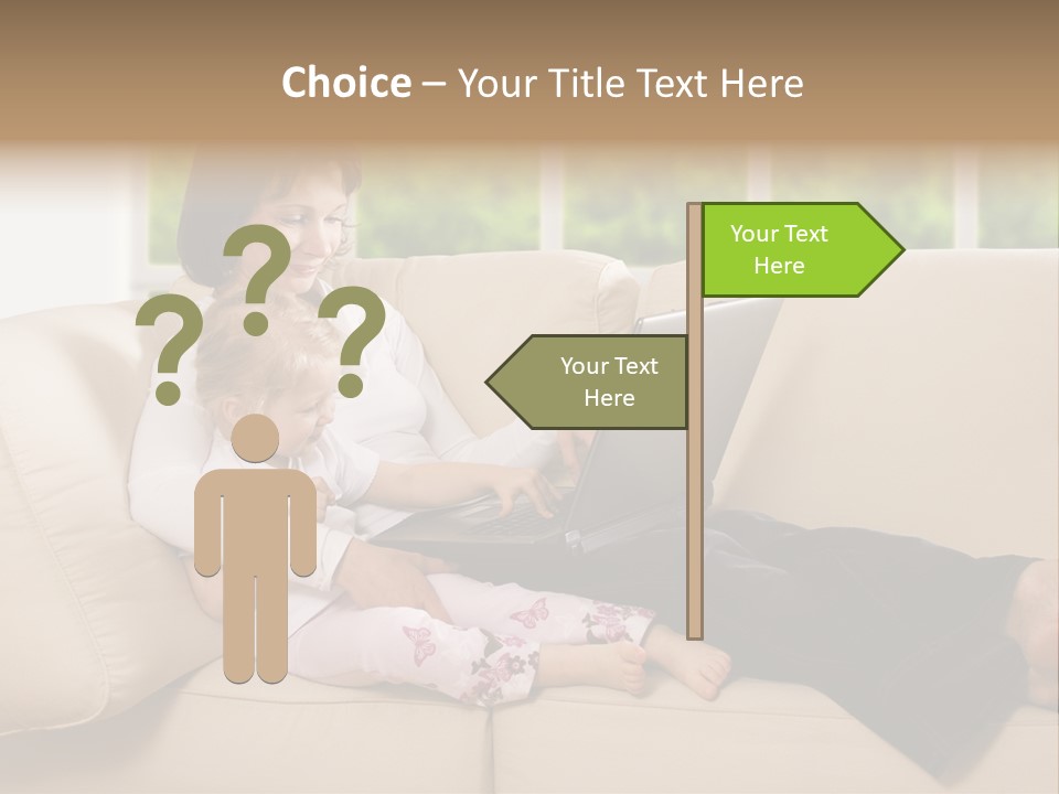 Child Separated Baby PowerPoint Template