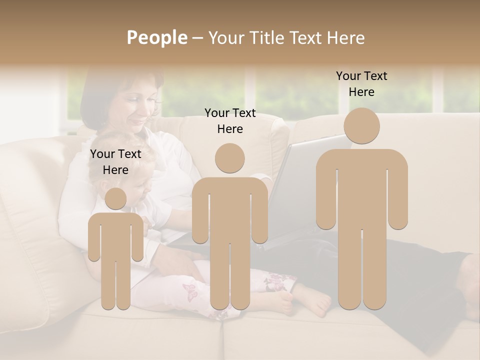 Child Separated Baby PowerPoint Template