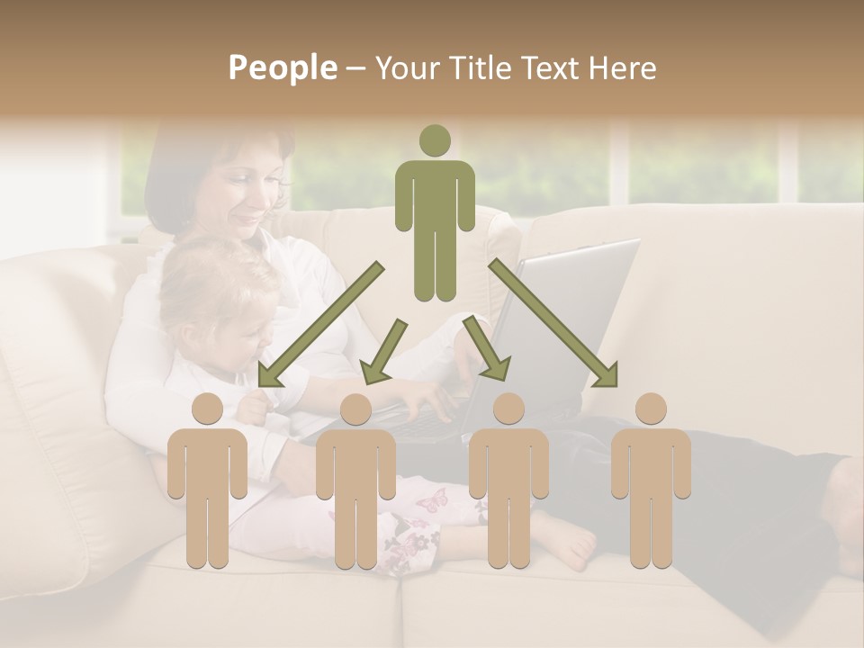 Child Separated Baby PowerPoint Template