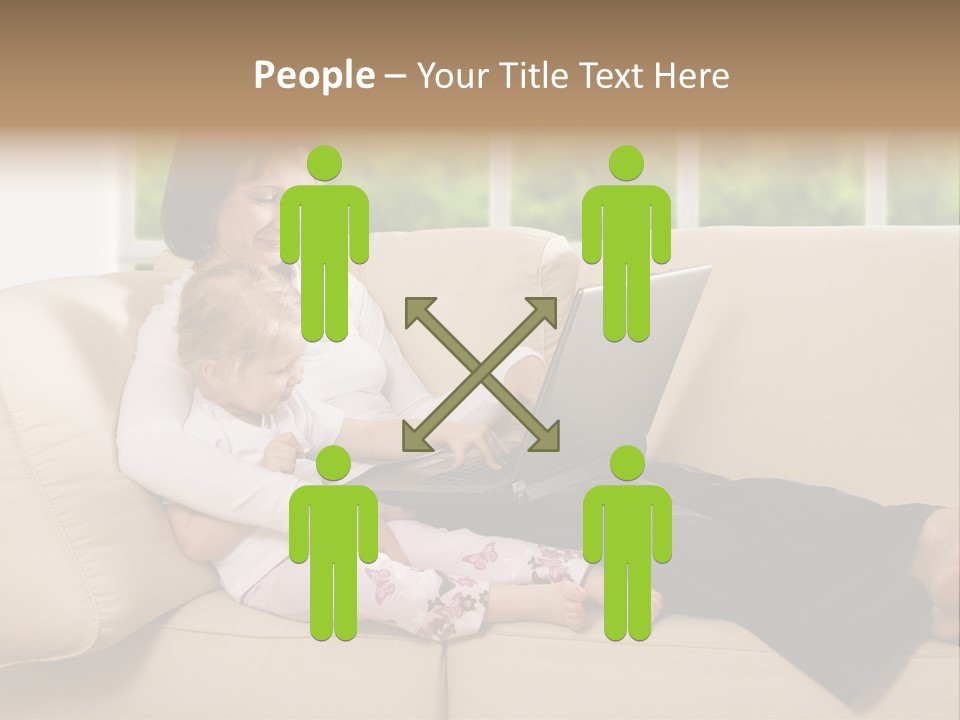 Child Separated Baby PowerPoint Template