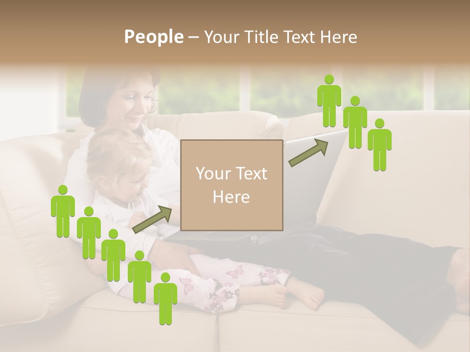 Child Separated Baby PowerPoint Template