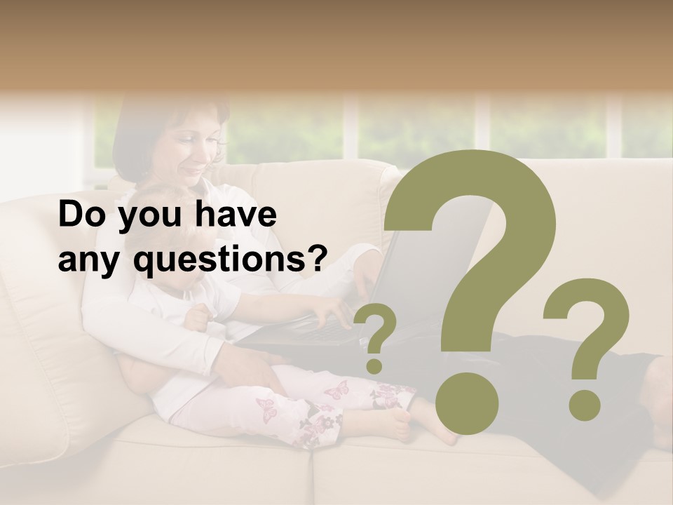 Child Separated Baby PowerPoint Template