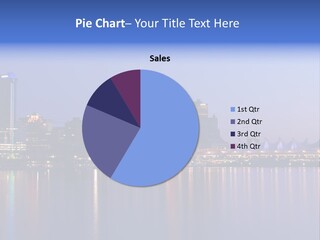 Park Skyscrapers Morning PowerPoint Template