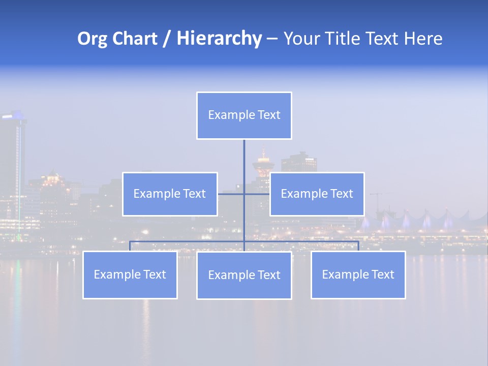 Park Skyscrapers Morning PowerPoint Template