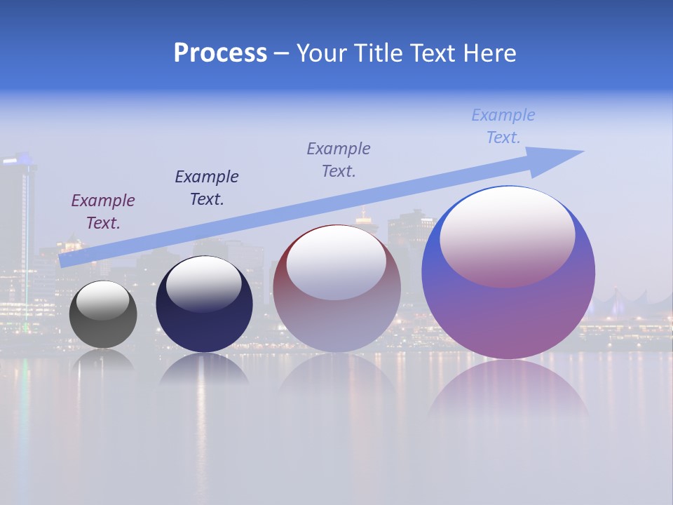 Park Skyscrapers Morning PowerPoint Template
