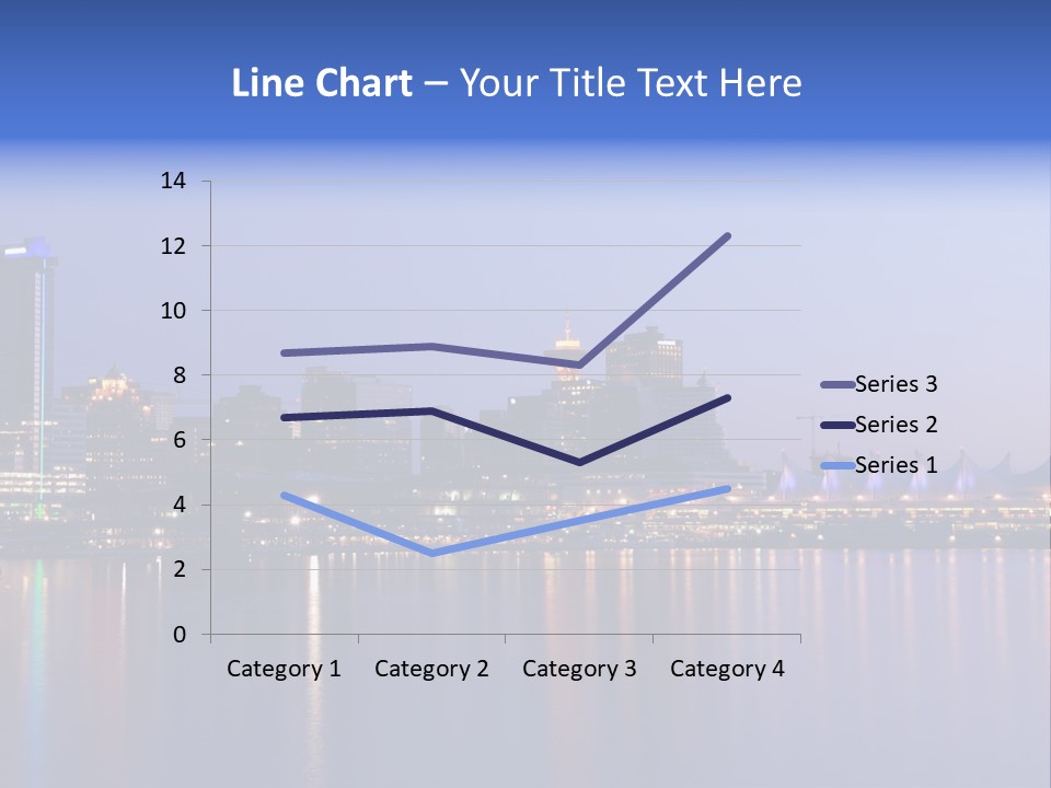 Park Skyscrapers Morning PowerPoint Template