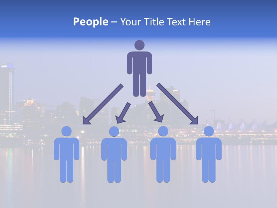 Park Skyscrapers Morning PowerPoint Template