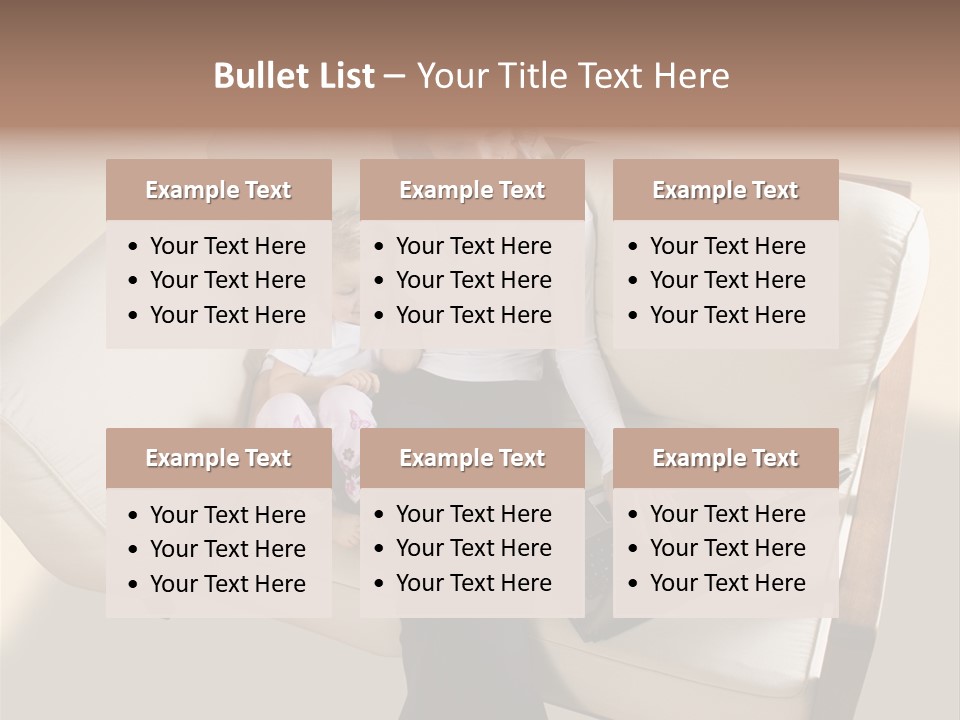 Businesswoman Relaxing Woman PowerPoint Template