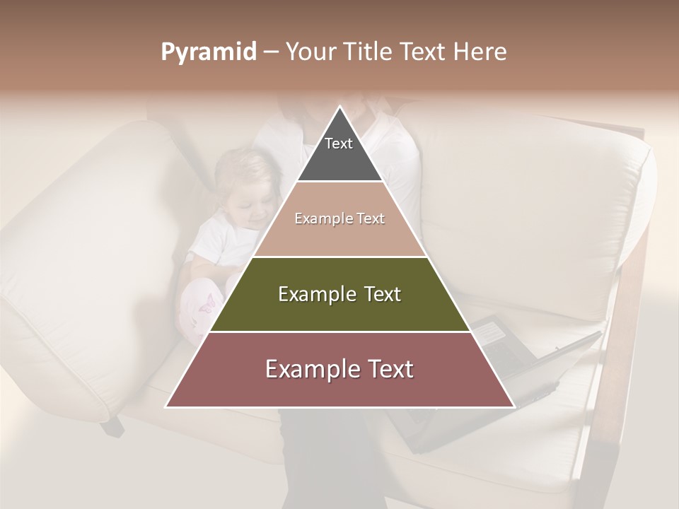 Businesswoman Relaxing Woman PowerPoint Template