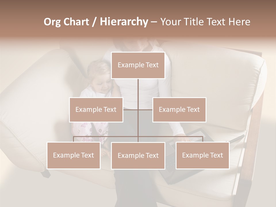 Businesswoman Relaxing Woman PowerPoint Template