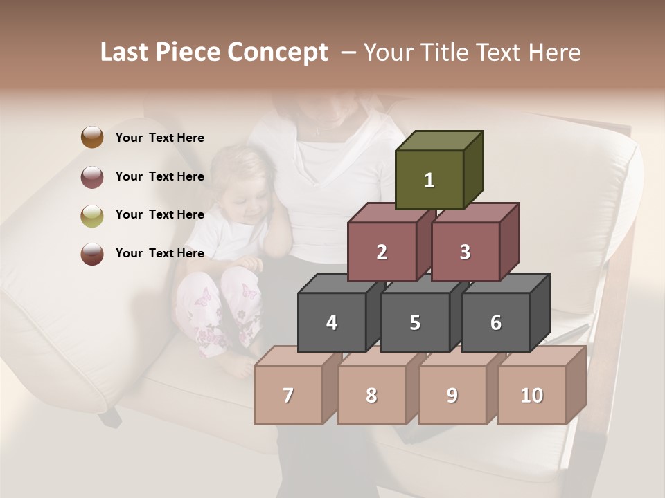 Businesswoman Relaxing Woman PowerPoint Template