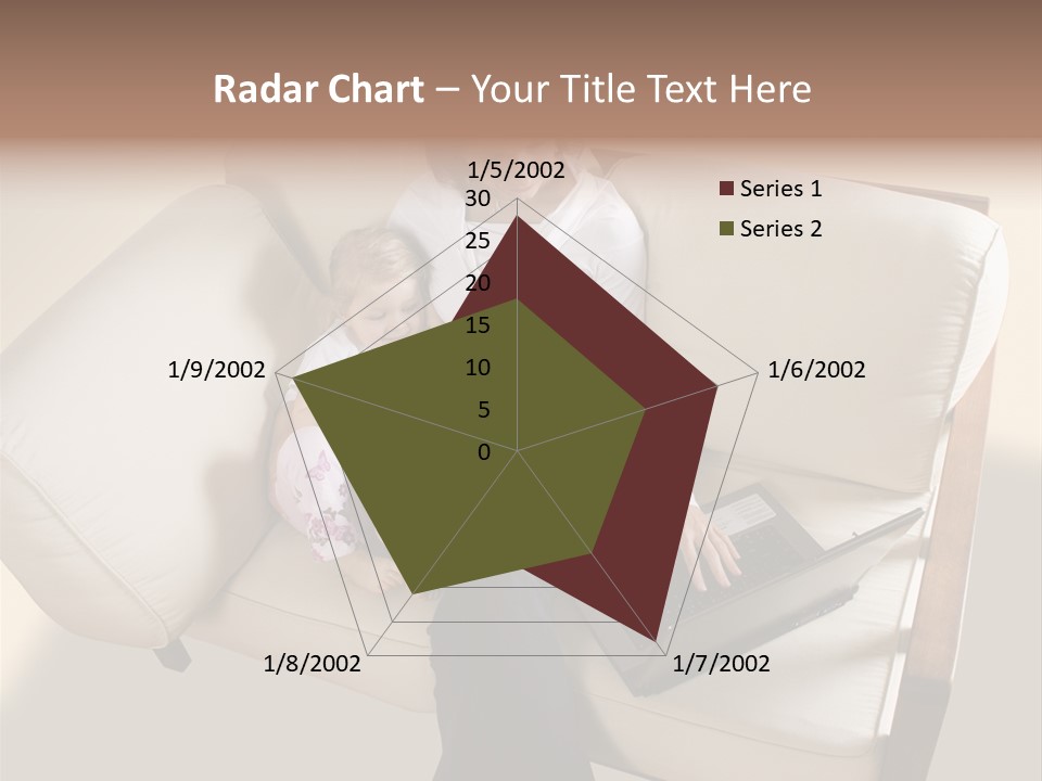 Businesswoman Relaxing Woman PowerPoint Template