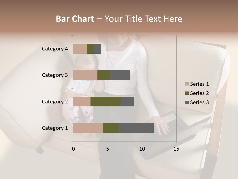 Businesswoman Relaxing Woman PowerPoint Template