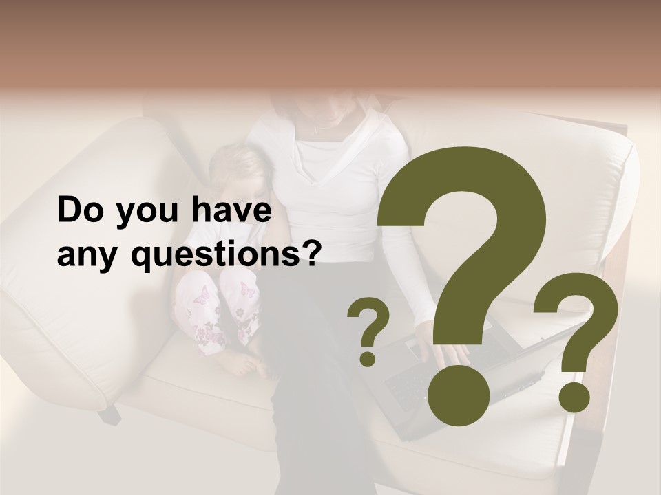 Businesswoman Relaxing Woman PowerPoint Template