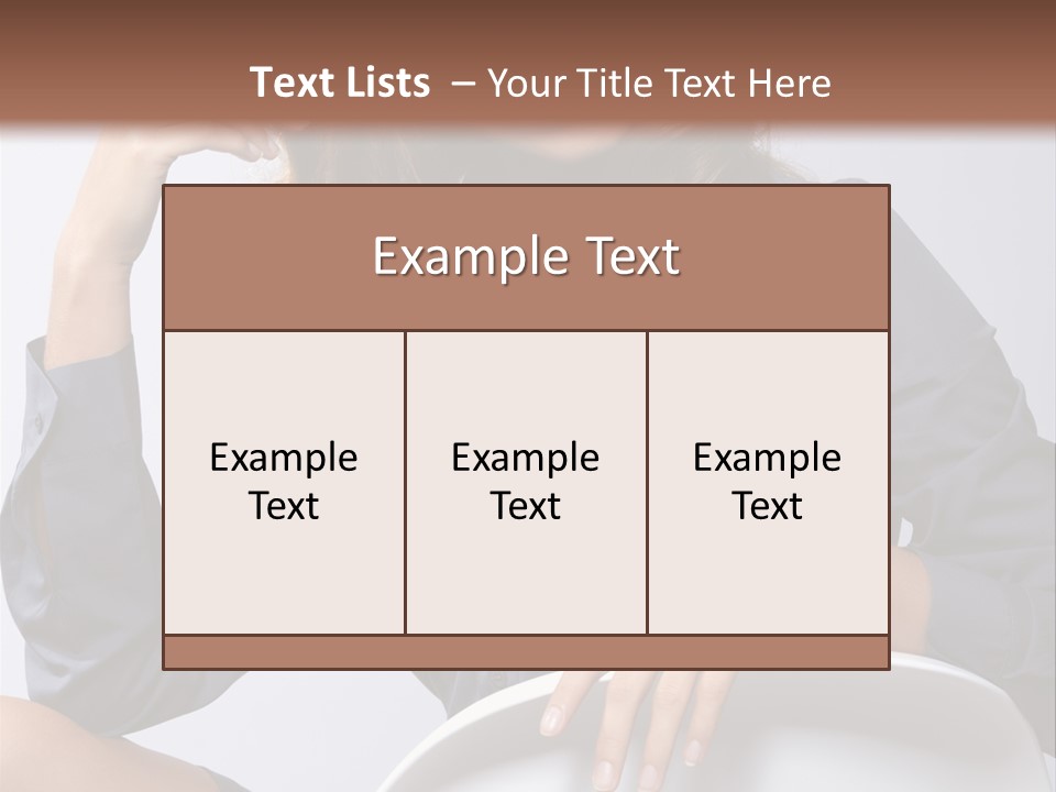 Sexy Girl Fashion PowerPoint Template