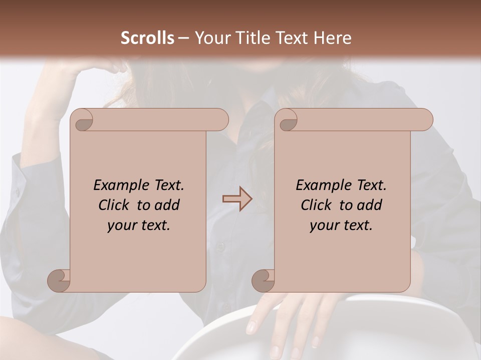 Sexy Girl Fashion PowerPoint Template