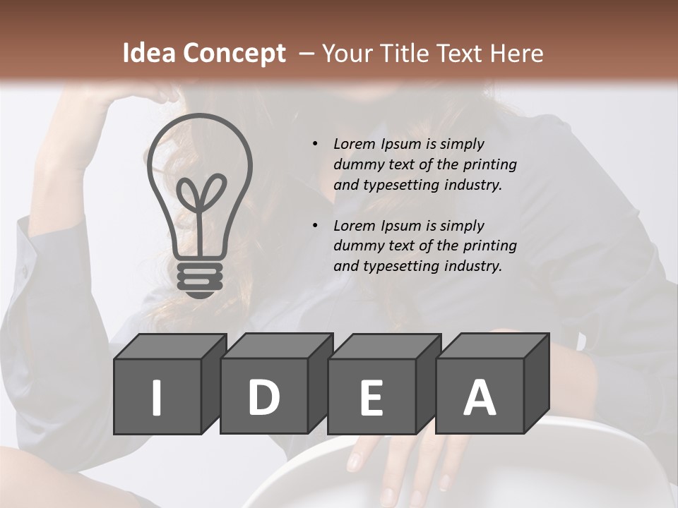 Sexy Girl Fashion PowerPoint Template