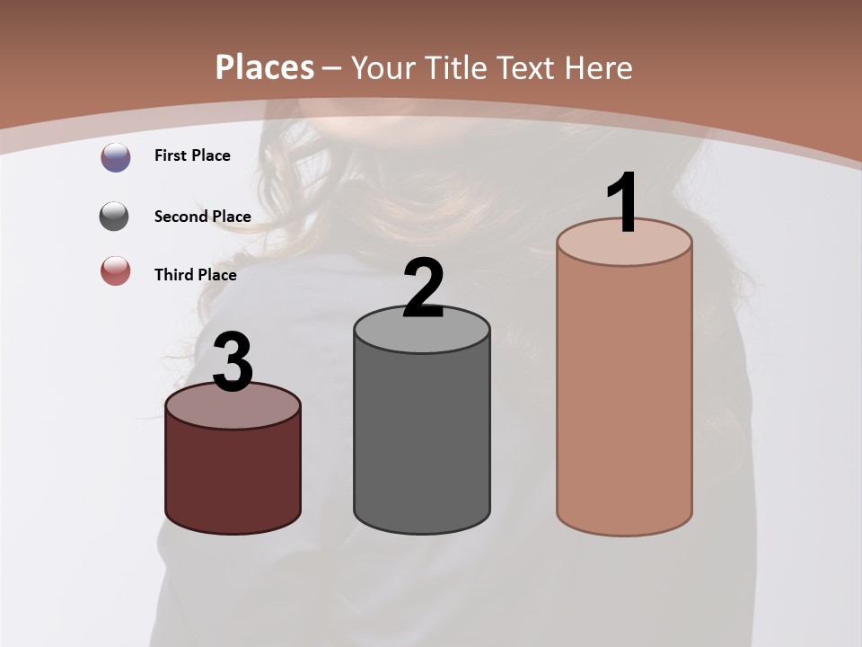 Professional Y Lady PowerPoint Template