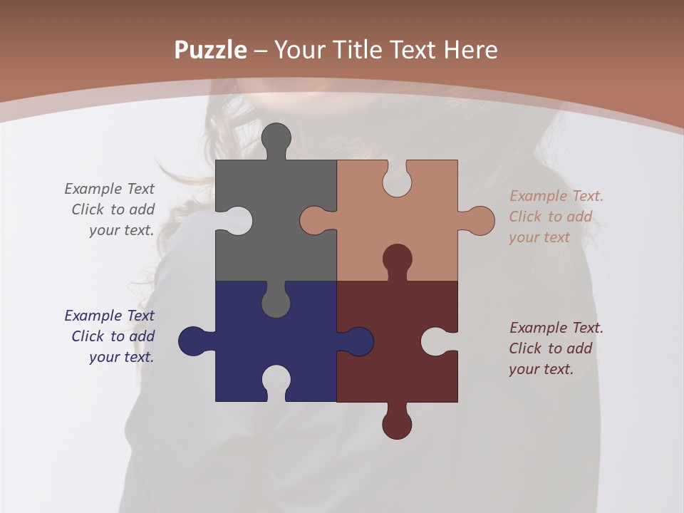 Professional Y Lady PowerPoint Template