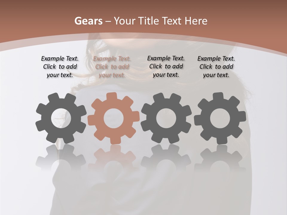 Professional Y Lady PowerPoint Template