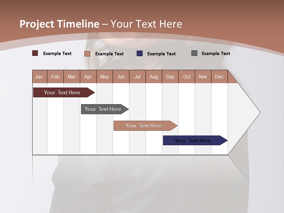 Professional Y Lady PowerPoint Template