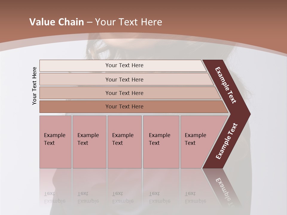 Professional Y Lady PowerPoint Template