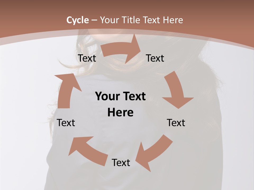Professional Y Lady PowerPoint Template