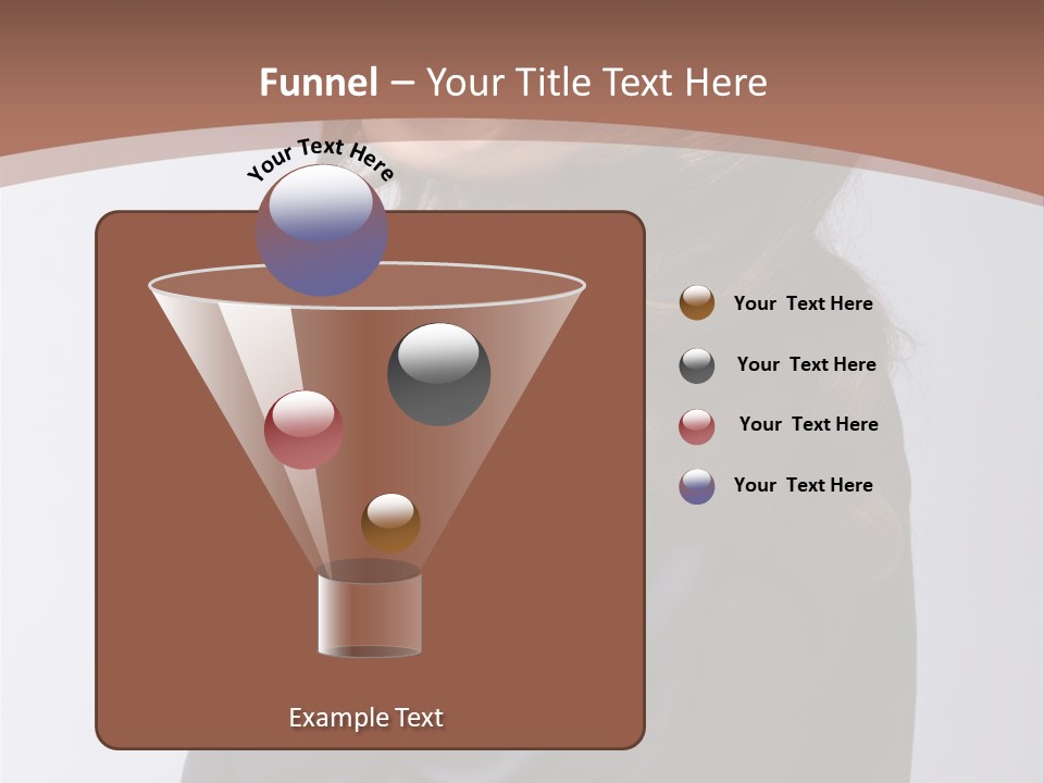 Professional Y Lady PowerPoint Template