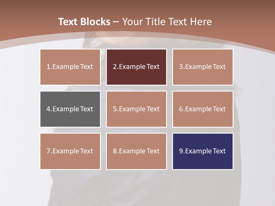 Professional Y Lady PowerPoint Template