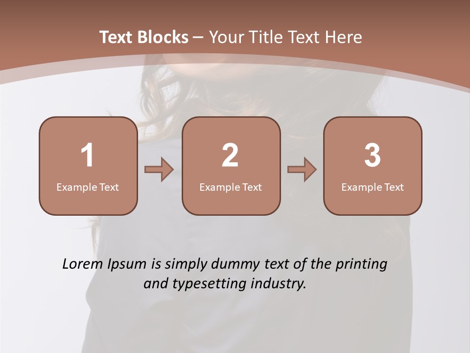 Professional Y Lady PowerPoint Template