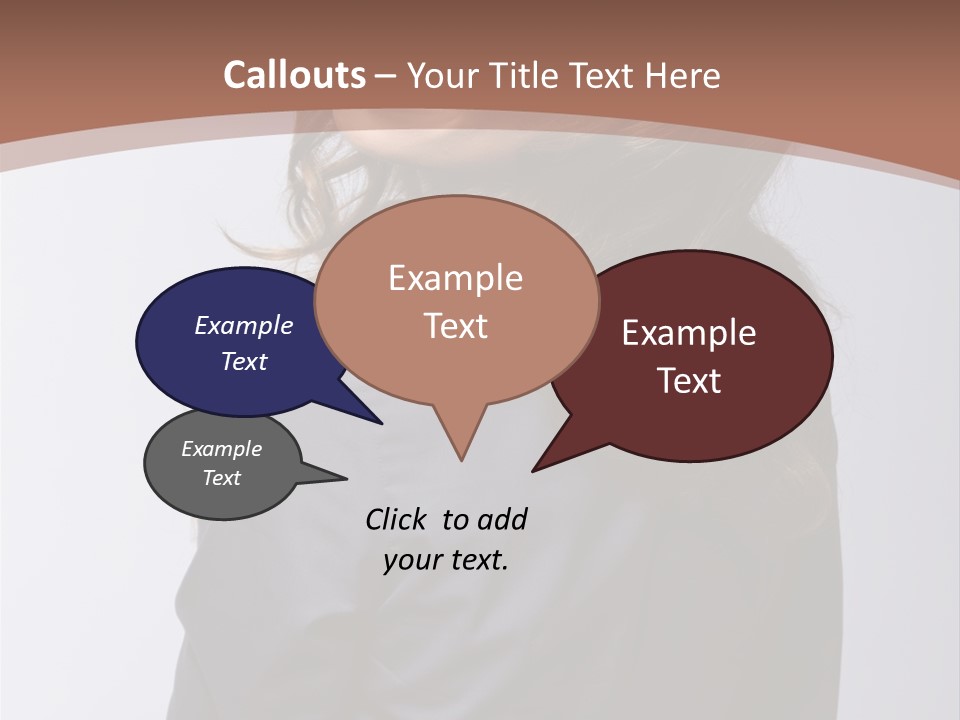 Professional Y Lady PowerPoint Template