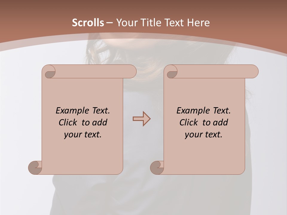Professional Y Lady PowerPoint Template